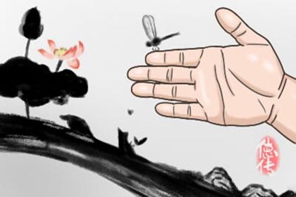 左手事业线断断续续,右手一条直线(左手事业线和右手事业线)插图