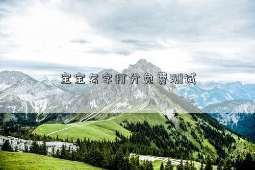 宝宝名字测试打分 男孩的好名字可以达到100分插图
