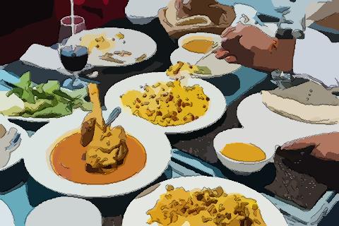 梦见吃饭被宰讨价还价 梦见吃饭被宰是什么意思插图