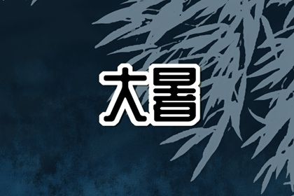 2022年大暑时间几点几分几秒 2022年大暑是几月几日插图