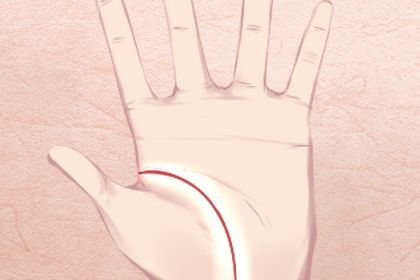 一只手断掌断两次是什么意思 女人右手断掌中间断了插图