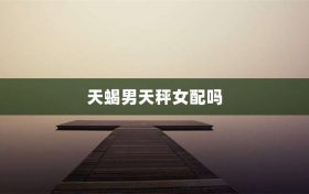 天蝎男天秤女配吗缩略图 天蝎男天秤女配吗