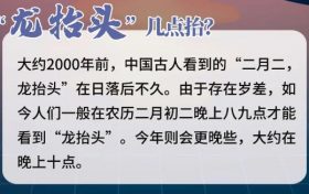 二月二晚10点龙抬头 2023年二月二几点龙抬头缩略图 二月二晚10点龙抬头 2023年二月二几点龙抬头缩略图