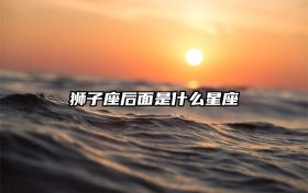 狮子座后面是什么星座缩略图 conpic_content_article_104014