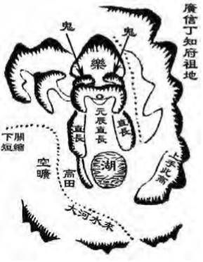 风水中的下手砂图 下手砂看阴宅发哪房插图