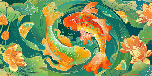 锦鲤什么颜色最招财 养锦鲤几条一缸最吉利插图